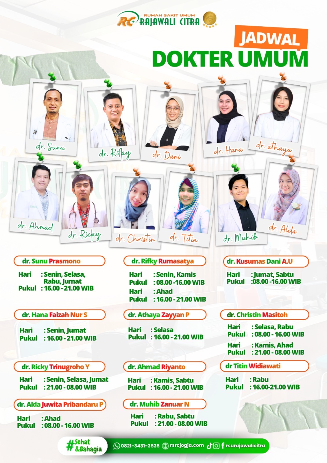 Jadwal Poli Umum